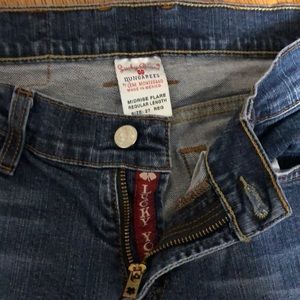 Perfect condition Lucky Brand dungarees